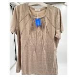 Size Medium Rosvigor Blouses for Women Short Sleev
