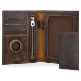 CONTACTS Full Grain Leather Passport Holder RFID B