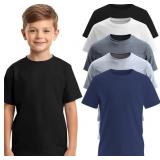 Size 18/20 BROOKLYN VERTICAL Boys 5 Pack Short Sle
