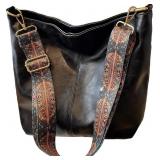 Fashion Hobo Bags for Women Vegan Leather Crossbod