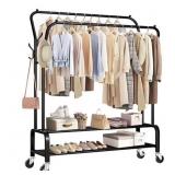 UNTIMATY Heavy Duty Clothes Rack for Hanging Cloth