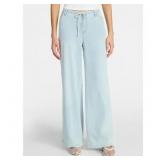 Size XS(0-2)No Boundaries Mini Waistband Wide Leg