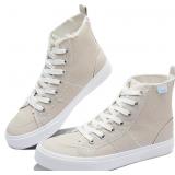 Size 11 Obtaom Womens/Mens high top Canvas Shoes P