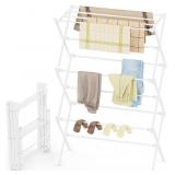Drying Rack Clothing, 3-Tier Clothes Drying Rack F