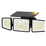 Kapwan Solar Lights Outdoor Waterproof,156LED 2500