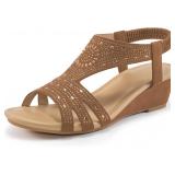 Size 7.5 Reimferce Womens Wedge Sandals Platform -