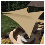 Sun Shade Sail Triangle Waterproof Outdoor Garden