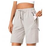 Med Rosvigor Womens Hiking Cargo Shorts Quick Dry