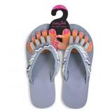 L/XL Pretty Pedi, Pedicure Sandal for Foot Wellnes