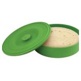 Fox Run Tortilla Warmer With Lid, Plastic, Green,