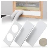 Portable Air Conditioner Window Kit, AC Daul Hose