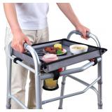 Walker Tray for Folding Walkers with Cup Holder, R