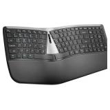 Nulea RT07B Wireless Ergonomic Split Keyboard, Wri