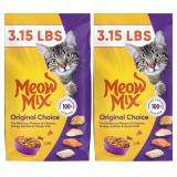 BB:08/2027 Meow Mix Original Choice Dry Cat Food,