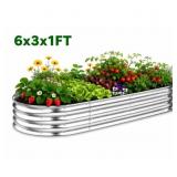CityOut Raised Garden Bed Kit,6 3 1ft Raised Garde