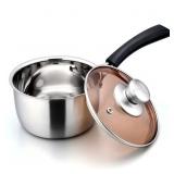 Walchoice 2 Quart Saucepan with Lid, 18/10 Stainle