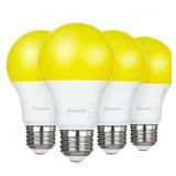 DEWENWILS Yellow LED Light Bulbs,Amber Glow Outdoo