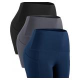 Size L- CADMUS High Waist Athletic Shorts for Wome