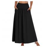 Size XL Asklazy Womens Flowy Long Maxi Skirt A-Lin