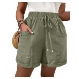Size 4XL SHEWIN Shorts for Women Plus Size Cotton
