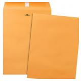 Clasp and Gummed Manilla Envelopes, 20 Pack, 10x13