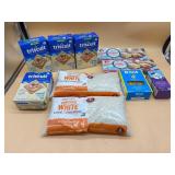 Rice, pasta, donut sticks and more
