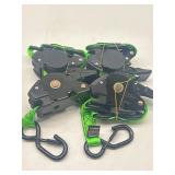 Rhino USA Retractable Ratchet Straps (4-Pack) - 1