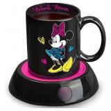 Disney DMG-18 Minnie Mouse Mug Warmer, Black/Pink