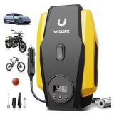VacLife 12V DC Tire Inflator, Auto Shutoff Air Com