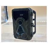 Trail camera with memory card