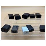 10 pack USB charging blocks