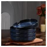 Vesteel Pasta Bowls Set of 4, 32oz Stoneware Salad