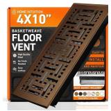 Home Intuition Basketweave Floor Vent Covers Floor