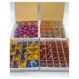 Lot of 4 Boxes, 25 PCs Multi-Colored Light Bulbs 7