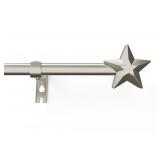 Mainstays Size 48-84 Inches Star Design Curtain Ro