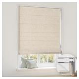 LazBlinds No Drill Cordless Roman Shades, 33