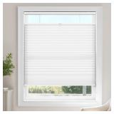 LazBlinds TDBU Cellular Shades, Light Filtering-Wh