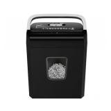 Bonsaii 8-Sheet Cross Cut Paper Shredder with 3.4