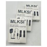 Lot of 3, AC Power Adapter for 3 AA Battery, Repla