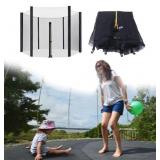 8 Ft Replacement Trampoline Safety Net Enclosure