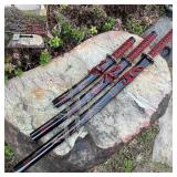 Hejiu Handmade Two Dragon Katana Samurai Sword Set