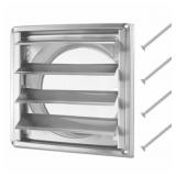 Beaquicy 6 Inch Stainless Steel Wall Vent Cover wi