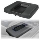 Front Seat Center Console Armrest Lid Black Compat