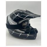 Youth Size Medium Dirt Bike Helmet with Goggles