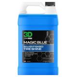 3D Magic Blue Tire Shine Spray - Water Resistant H