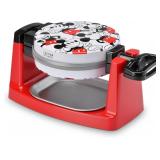 Disney Mickey Mouse Rotating Bubble Waffle Maker b