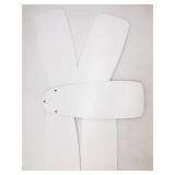 Fan replacement blades set or 5 white new