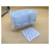Plastic organizers with adhesive