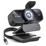 1080P HD Webcam with Noise-Canceling Mic, Auto Lig