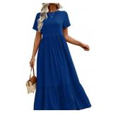 Size XL UVN Maxi Dresses for Women Summer Short Sl